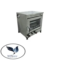 تنور گازی مبتکر تمام استیل 2 سینی TG-121 - وی وان شاپ