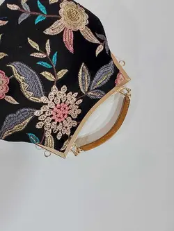 کیف زنانه سنتی بهاران - نخ چین - گیوه
