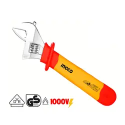 قیمت و خرید آچار فرانسه 8 اینچ عایق برق اینکو مدل HIADW081