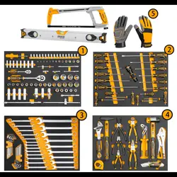 قیمت و خرید ست ابزار کارگاهی 328 عددی اینکو مدل HTCS273281