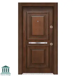 درب ضدسرقت لوکس برجسته روکش راش کد 6075