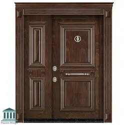 درب ضد سرقت لوکس یک و نیم لنگه روکش راش کد 6063