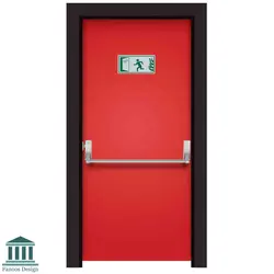 درب ضد حریق یک لنگه کد 1161