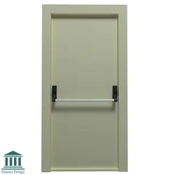 درب ضدحریق با دستگیره تاچ 1143