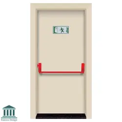 درب ضد حریق صنعتی 1114