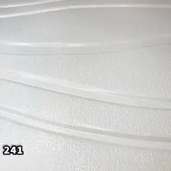 دیوارپوش فومی پشت چسبدار هیوا دکو طرح موج سفید کد241