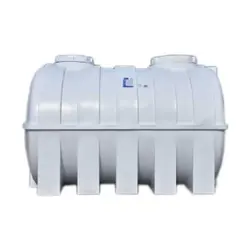 مخزن 5000 لیتری خزر منبع افقی 3 لایه دو درب