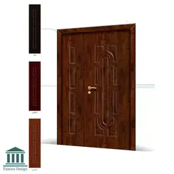 درب ملامینه 1.5 لنگه کسری