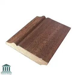 قرنیز MDF رنگ گردویی