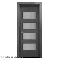 درب سرویس بهداشتی سفید پلی وود ضدآب کد 30405