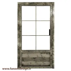 در انباری آهنی سری نیم ویترین کد 30673