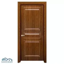 درب اتاق خواب HDF  رویه PVC کد MT402