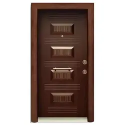 درب چوبی ضد سرقت لوکس کد 255