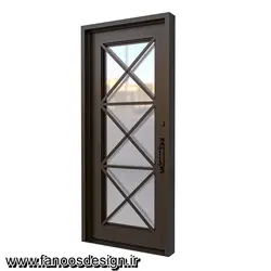 درب اهنی ورودی ساختمان کد 2208