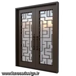 درب اهنی ورودی ساختمان کد 2208