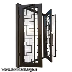 درب اهنی ورودی ساختمان کد 2208