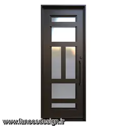 درب اهنی ورودی ساختمان کد 2208
