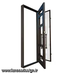 درب اهنی ورودی ساختمان کد 2208