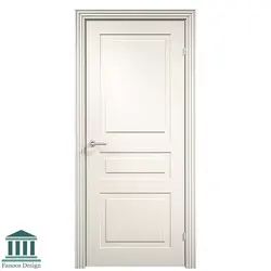 درب MDF نئو کلاسیک شیشه خور کد 30495