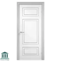 درب MDF نئو کلاسیک شیشه خور کد 30495