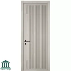 درب MDF نئو کلاسیک شیشه خور کد 30495