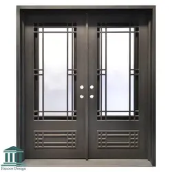 درب اهنی ورودی ساختمان کد 2208