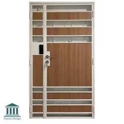 درب انباری فلزی 30450