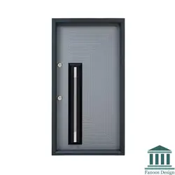 درب ضد سرقت سه قاب برجسته ونگه کد 30409