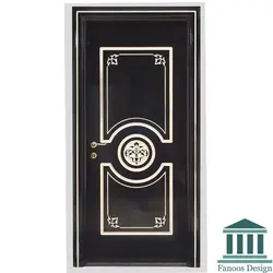 درب ضد سرقت سه قاب برجسته ونگه کد 30409