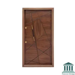 درب ضد سرقت سه قاب برجسته ونگه کد 30409