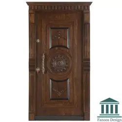 درب ضد سرقت سه قاب برجسته ونگه کد 30409