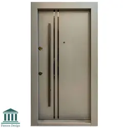 درب ضدسرقت لوکس برجسته روکش راش کد 6075