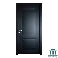 در مدرن ورودی آپارتمان دو قاب کد 30563