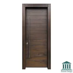 در مدرن ورودی آپارتمان دو قاب کد 30563