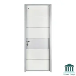 در مدرن ورودی آپارتمان دو قاب کد 30563