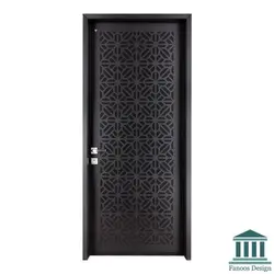 در مدرن ورودی آپارتمان دو قاب کد 30563