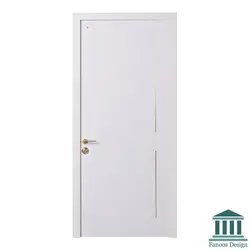 در مدرن ورودی آپارتمان دو قاب کد 30563