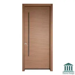 در مدرن ورودی آپارتمان دو قاب کد 30563