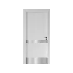 درب پلی وود  بیمارستانی تک لنگه استیل خور کد 60001