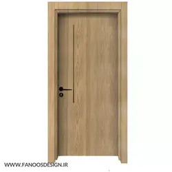 درب پلی وود پلکسی خطی کد 50058