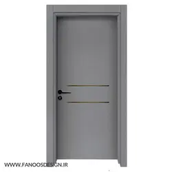 درب پلی وود پلکسی خطی کد 50056