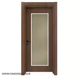 درب پلی وود قاب شیشه ای کد 50052