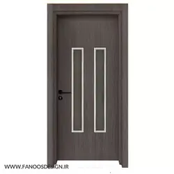 درب پلی وود قاب شیشه ای کد 50047