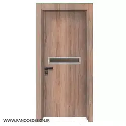 درب پلی وود قاب شیشه ای کد 50046