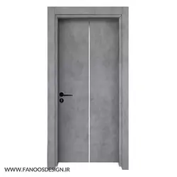 درب پلی وود ضدآب تریم آلومینیوم کد 50036