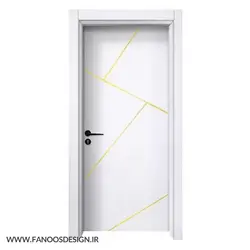 درب پلی وود ضدآب تریم آلومینیوم کد 50034