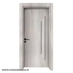 درب پلی وود ضدآب تریم آلومینیوم کد 50035