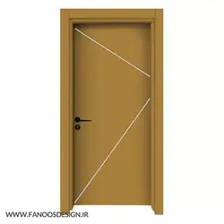 درب پلی وود ضدآب تریم آلومینیوم کد 50031