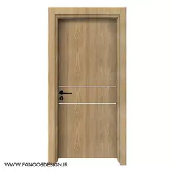 درب پلی وود ضدآب تریم آلومینیوم کد 50027