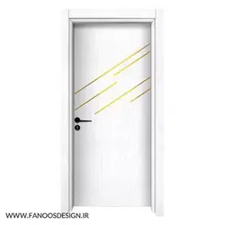 درب پلی وود ضدآب تریم آلومینیوم کد 50033